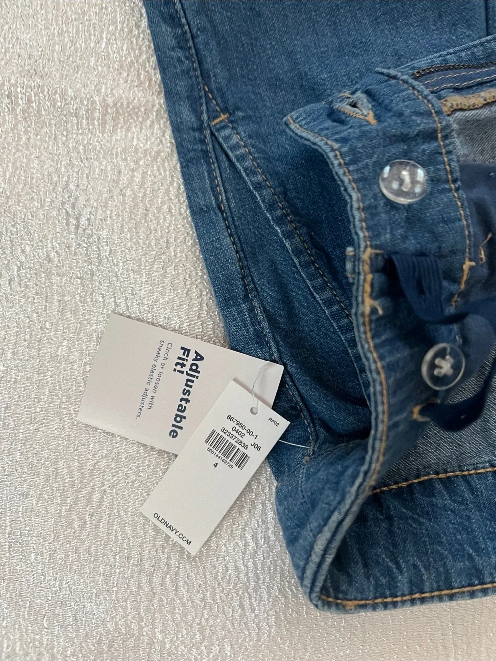 Old Navy Dark Blue Denim Button-Front Tank set with pants (size 4)